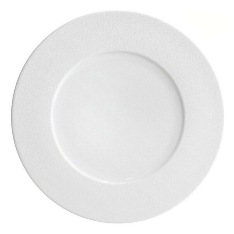 Assiette plate Globe Sahara Porcelaine Blanc (Ø 32