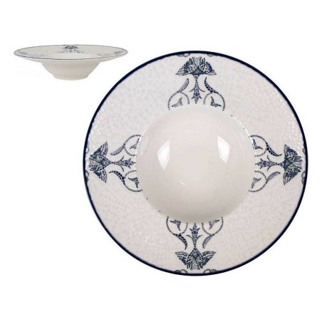 Assiette à pâtes La Mediterránea Rosetta Porcelaine Ø 28 cm