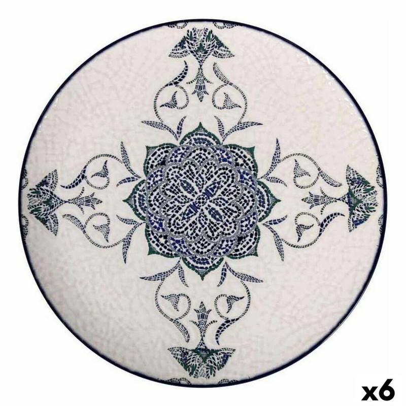 Dessous d'Assiette La Mediterránea Rosetta Porcelaine Ø 32