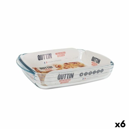 Plat de Four Quttin   verre Rectangulaire 1