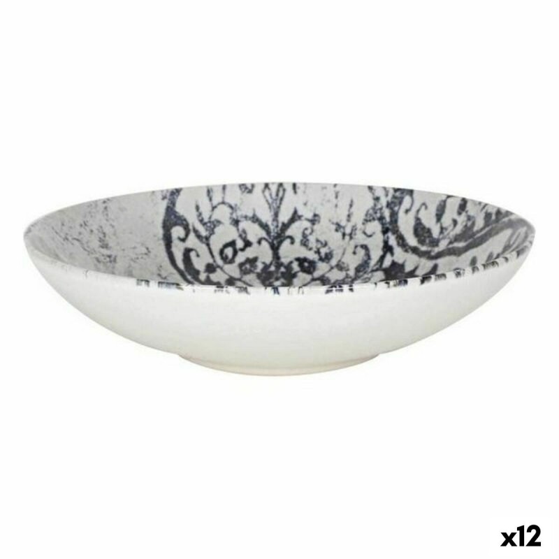 Assiette creuse La Mediterránea Horus Porcelaine (12 Unités) (ø 21 x 5