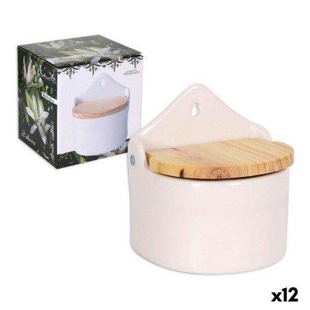 Salière avec couvercle Azahar Bois 420 ml 11