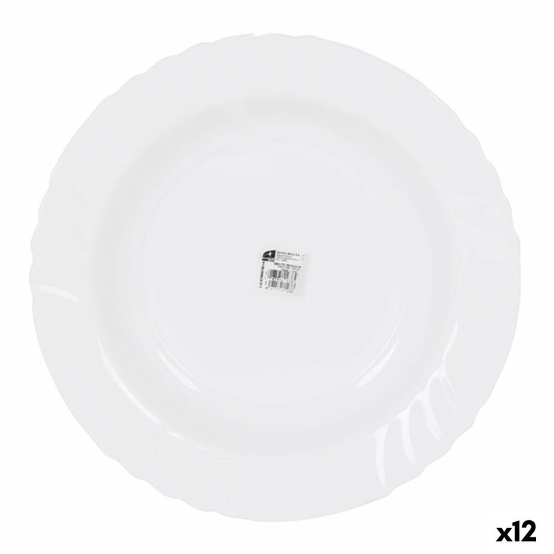 Plat à Gratin Bormioli Ebro Rond (12 Unités) (32 x 5 cm)