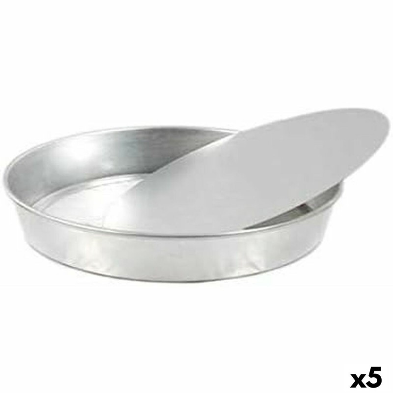 Moule amovible VR Aluminium Argenté 29 x 29 x 4 cm (5 Unités)