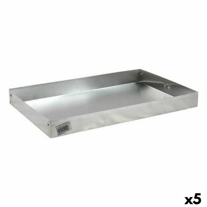 Moule rectangulaire VR Argenté Aluminium 34 x 22