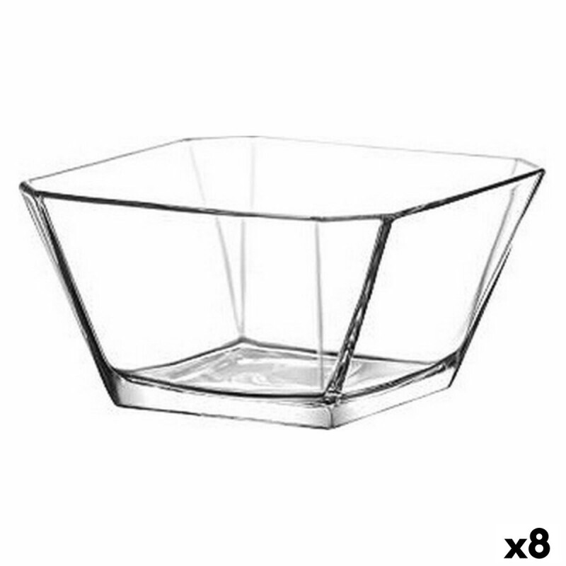 Set de Bols LAV KRN260F_SML 300 cc (6 pcs) Carré 6 Pièces (6 Unités) (8 Unités)