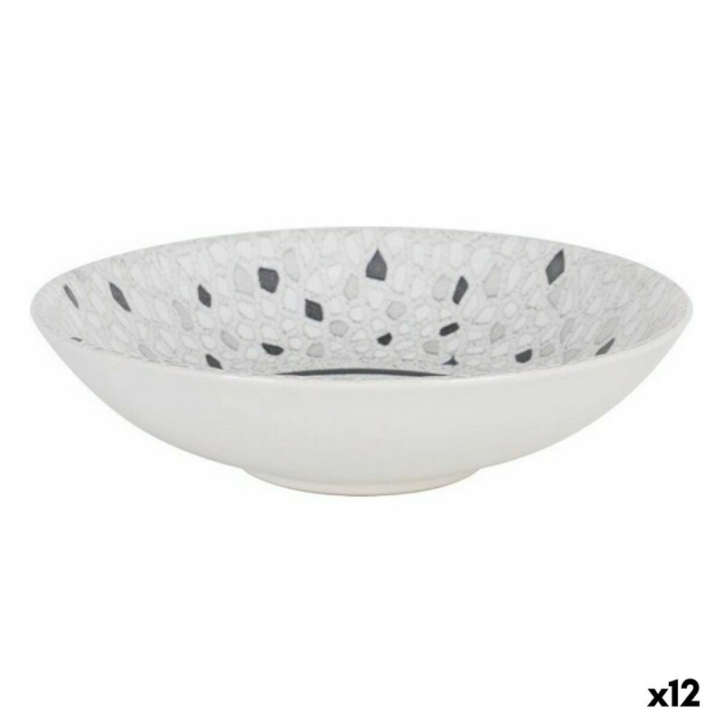 Assiette creuse La Mediterránea Barroc Porcelaine (12 Unités) (ø 21 x 5