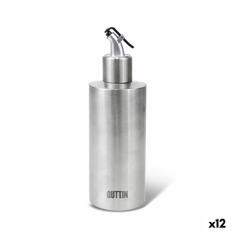 Huilier Quttin 350 ml Acier inoxydable Argenté (12 Unités)