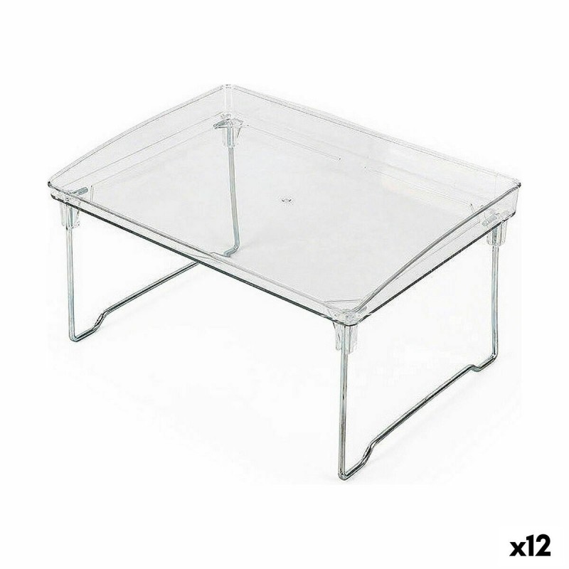 support pour assiettes Confortime Pliable Transparent 31 x 22 x 16