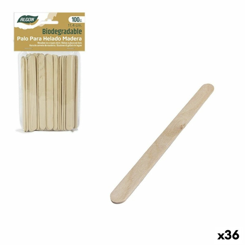 Lot de bâtonnets de glace Algon Bois 11