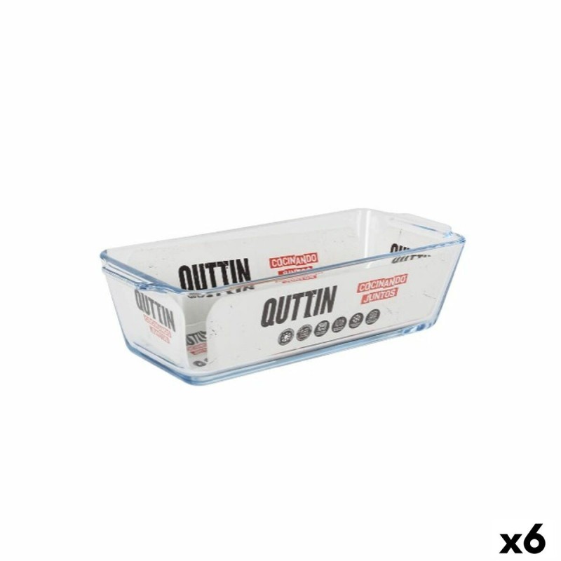 Plat de Four Quttin   verre Rectangulaire 825 ml 23