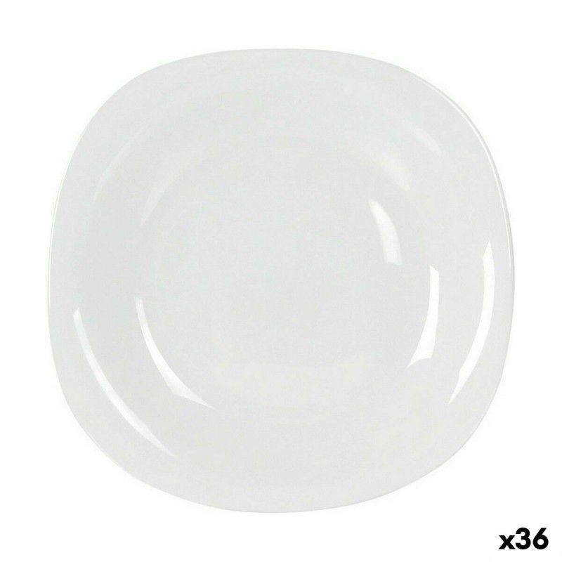 Assiette plate La Mediterránea Palaos 26 x 26 x 2 cm (36 Unités)