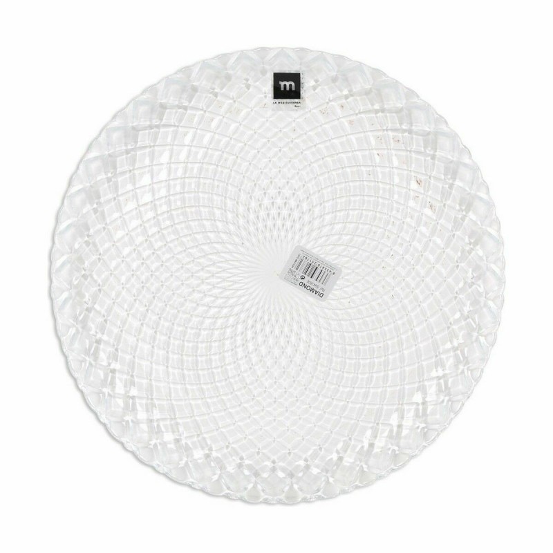 Assiette plate La Mediterránea Diamond ø 27 x 2 cm (24 Unités)