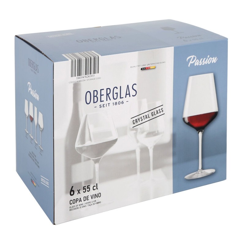 Set de verres à vin Inde Passion 550 ml 6 Pièces