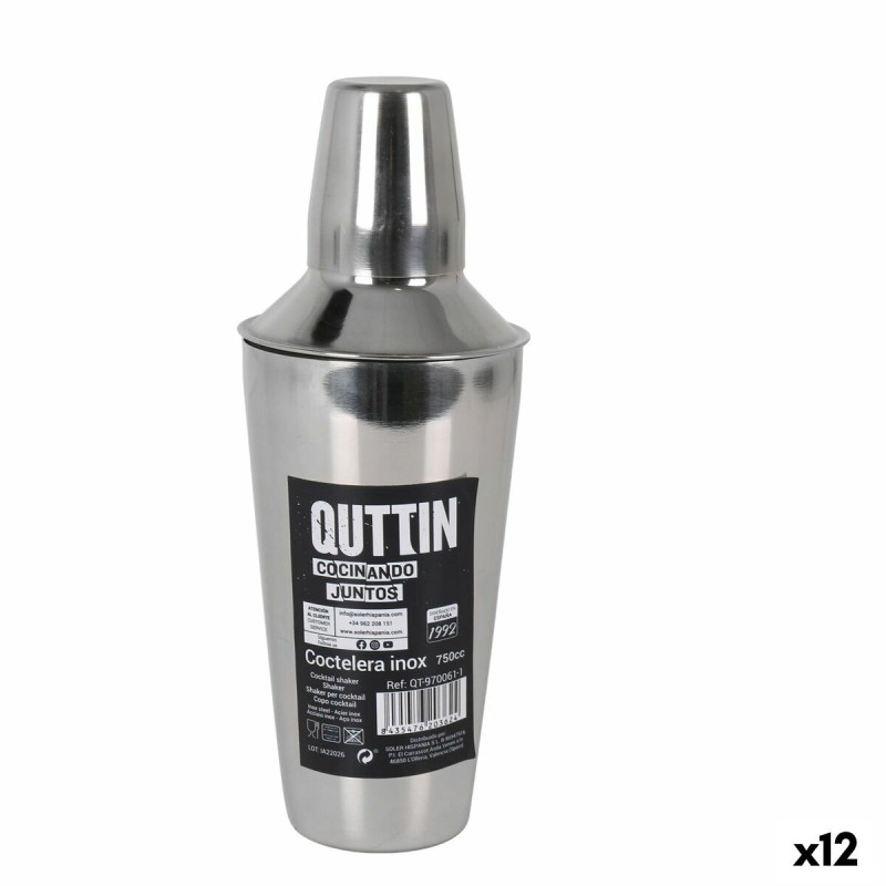 Shaker Quttin Acier inoxydable 750 ml ø 9