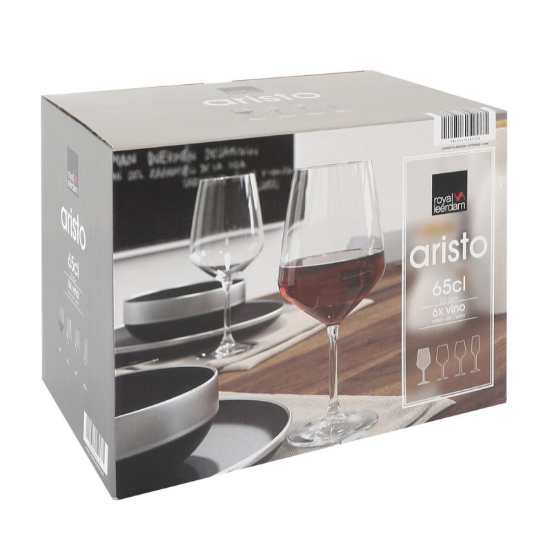 Set de verres à vin Inde Aristo 650 ml 6 Pièces