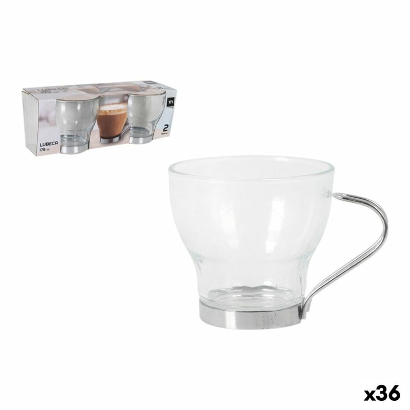 Set de Verres Inde Lubeca 175 ml 2 Pièces (36 Unités)