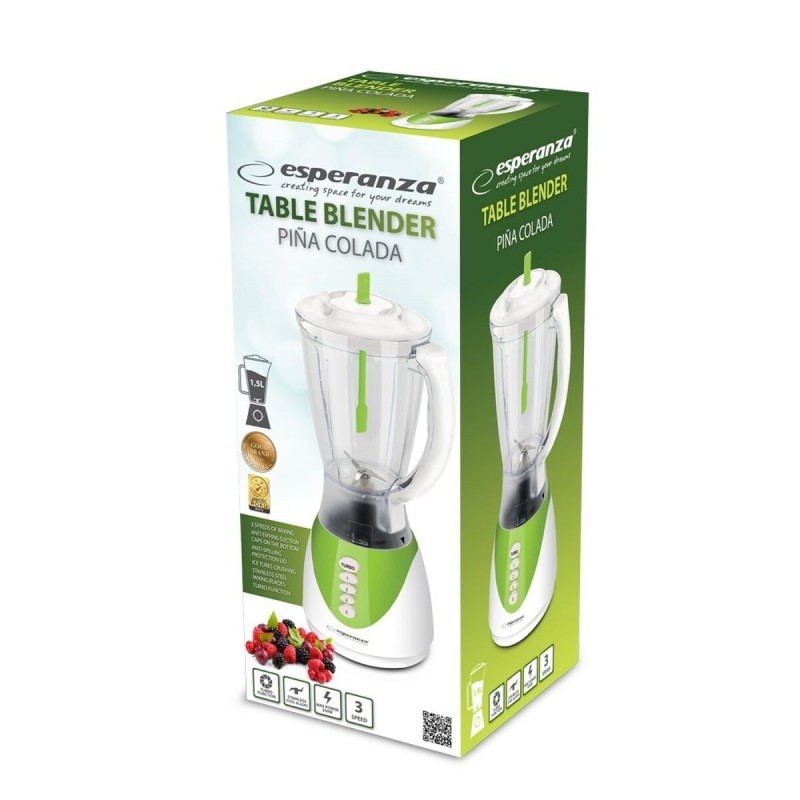 Bol mixeur Esperanza EKM023G Vert 350 W 1