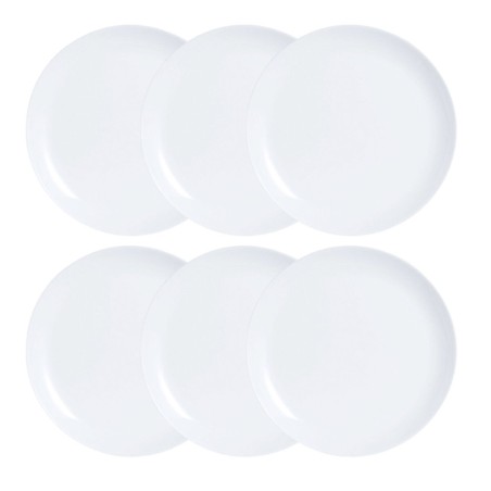 Service de vaisselle Luminarc Diwali 6 pcs Blanc verre