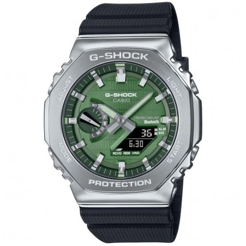 Montre Homme Casio G-Shock GBM-2100A-1A3ER Noir Vert (Ø 44