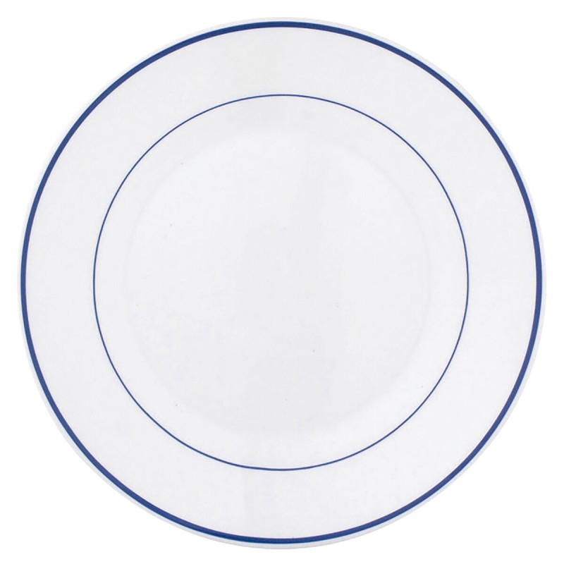 Service de vaisselle Arcoroc Rest. F/azul Dessert Bicolore verre 19