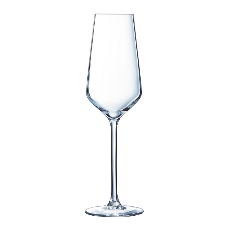 Coupe de champagne Éclat Ultime Transparent verre (21 cl) (Pack 6x)