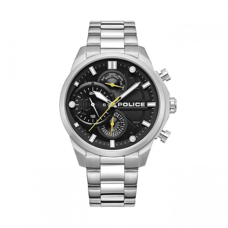 Montre Homme Police PEWGK0039204 Noir Argenté