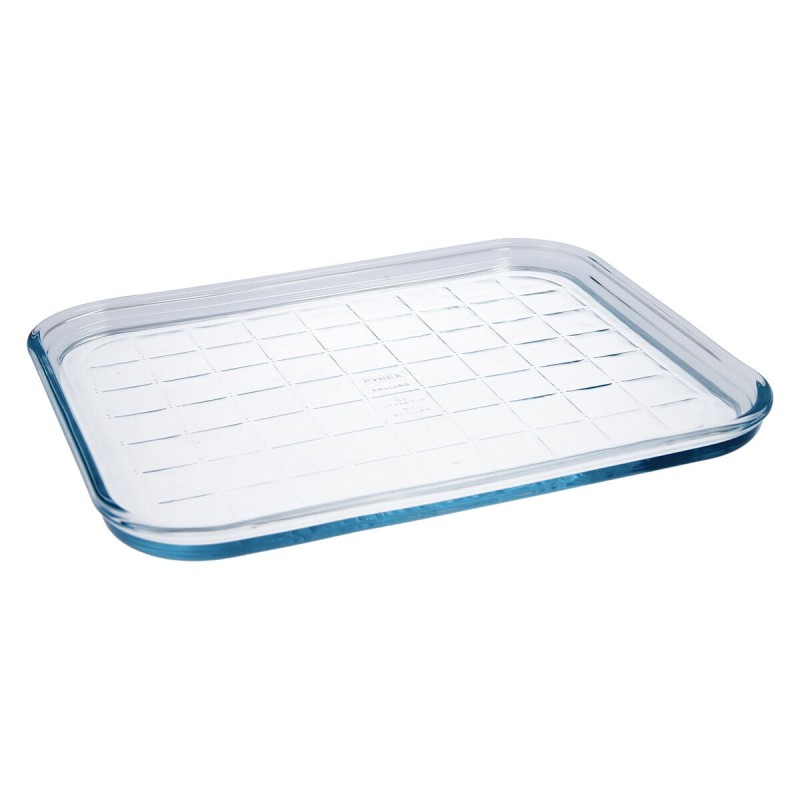 Moule rectangulaire Pyrex Classic Vidrio Transparent verre 33 x 27 x 2 cm Plat (6 Unités)