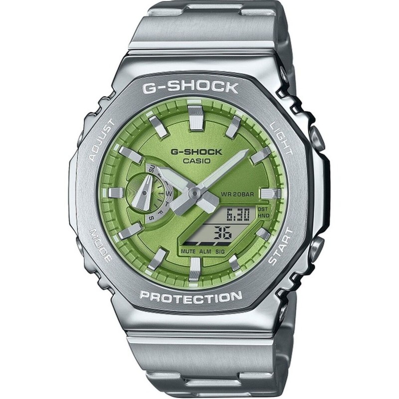 Montre Homme Casio G-Shock OAK G-STEEL LIME GREEN