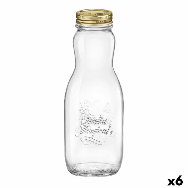 Bouteille Bormioli Rocco Quattro Stagioni Transparent verre 1 L (6 Unités)