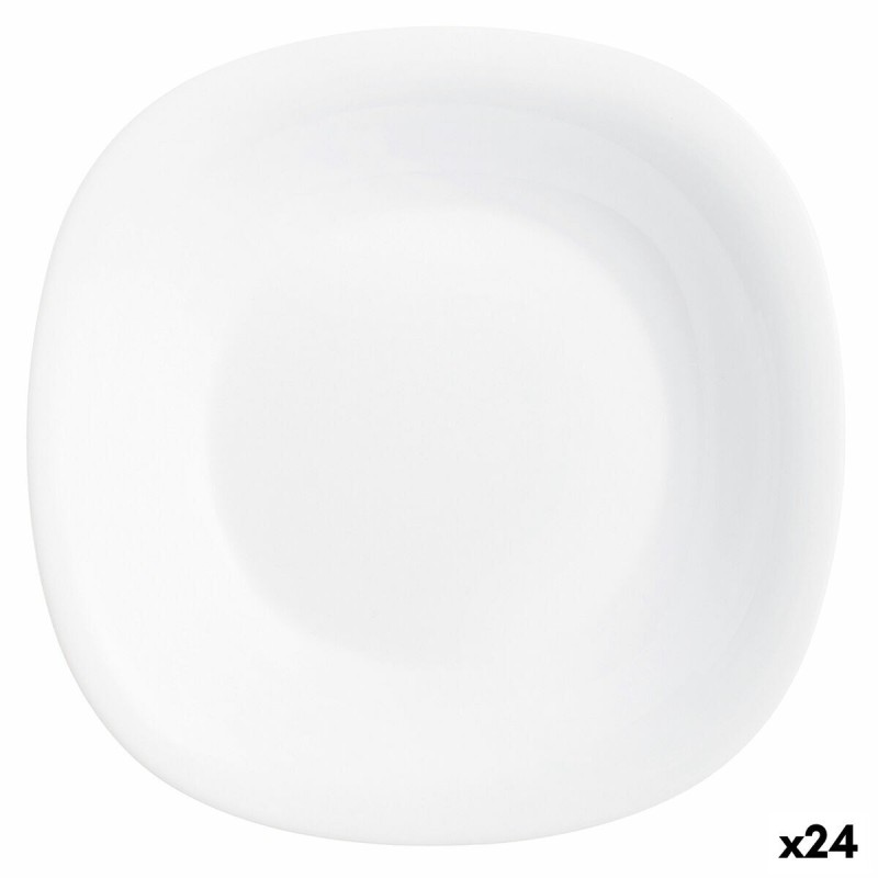 Assiette creuse Luminarc Carine Blanc verre (Ø 23