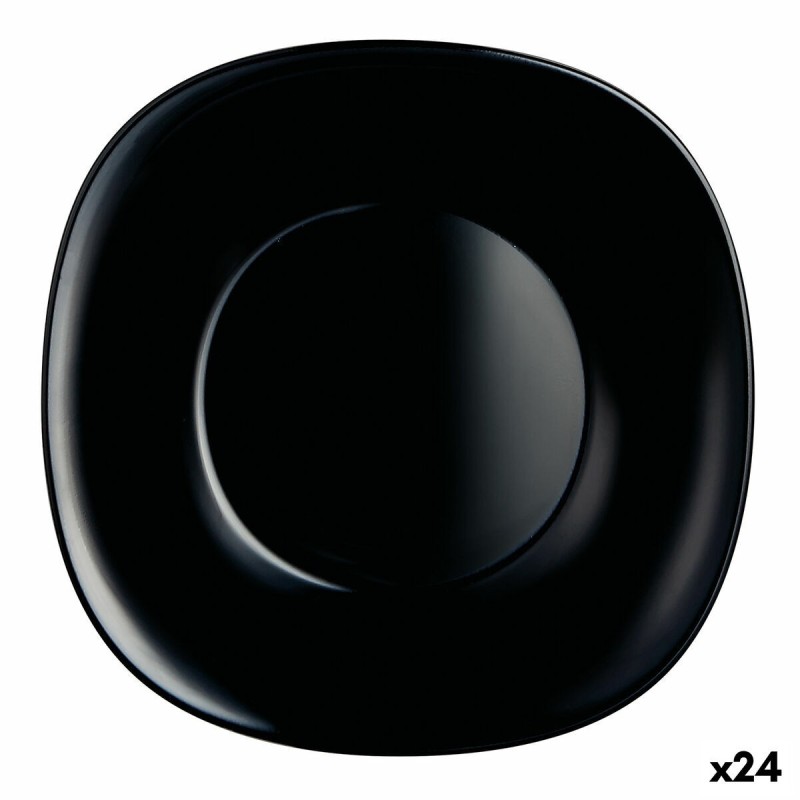 Assiette creuse Luminarc Carine Noir verre (Ø 23