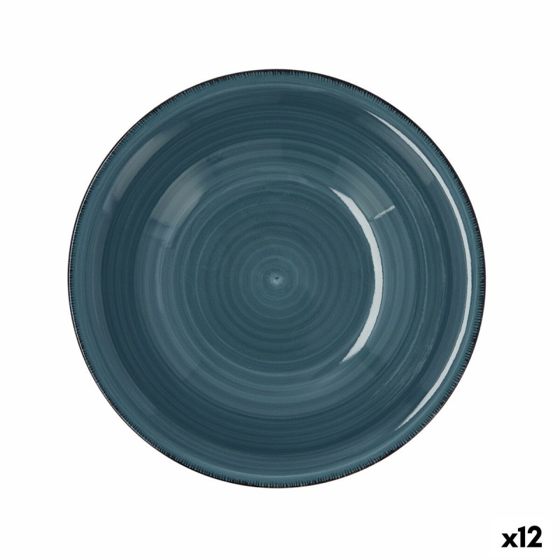 Assiette creuse Quid Vita Céramique Bleu (ø 21