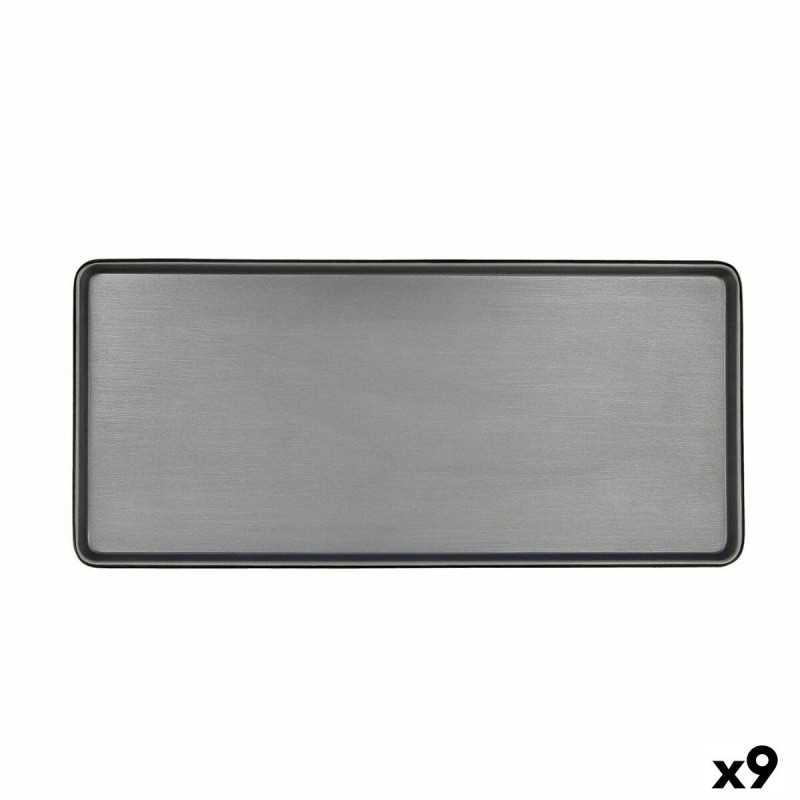 Plat à Gratin Bidasoa Gio Gris Plastique 31