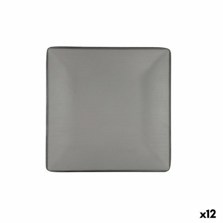 Assiette plate Bidasoa Gio Gris Plastique 21