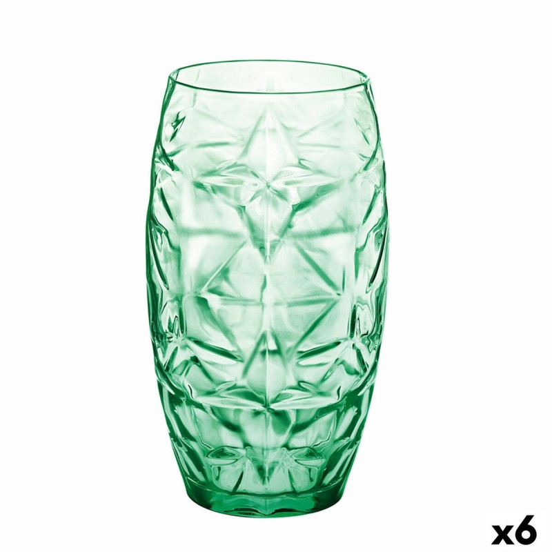 Verre Oriente Vert verre 470 ml (6 Unités)