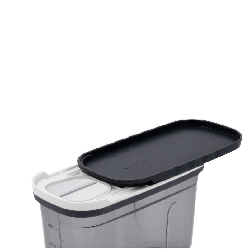 Boîte Quid City Avec couvercle Distributeur 2,7 L Gris Plastique (12 Unités)