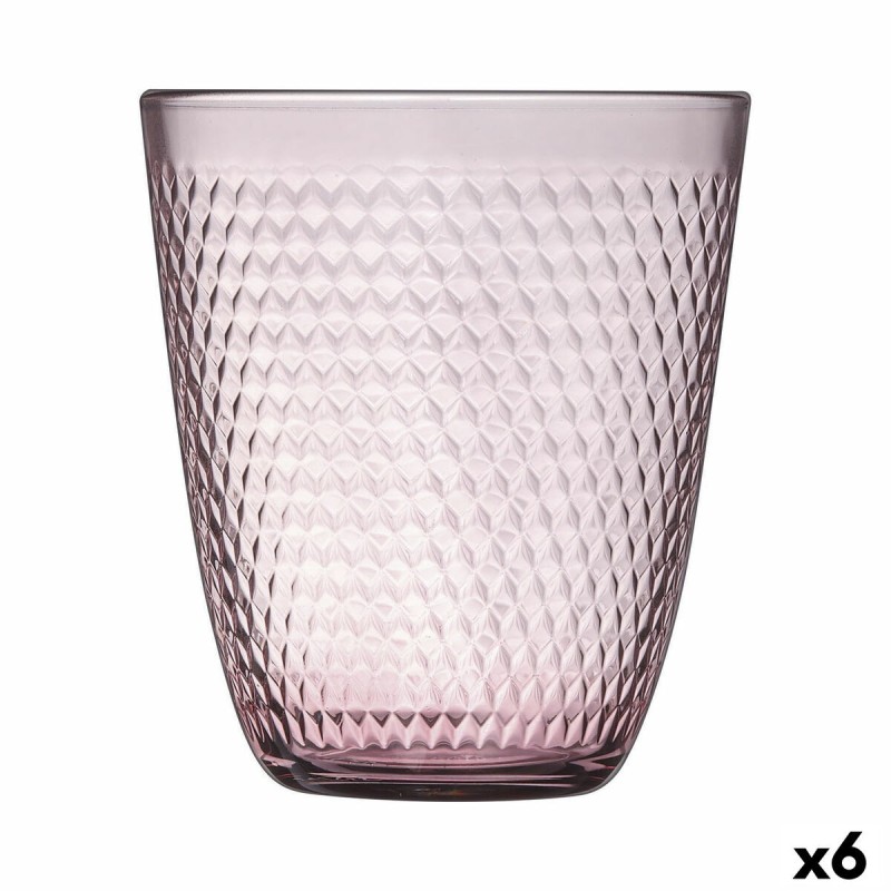 Verre Luminarc Pampille Rosa verre 310 ml (6 Unités)