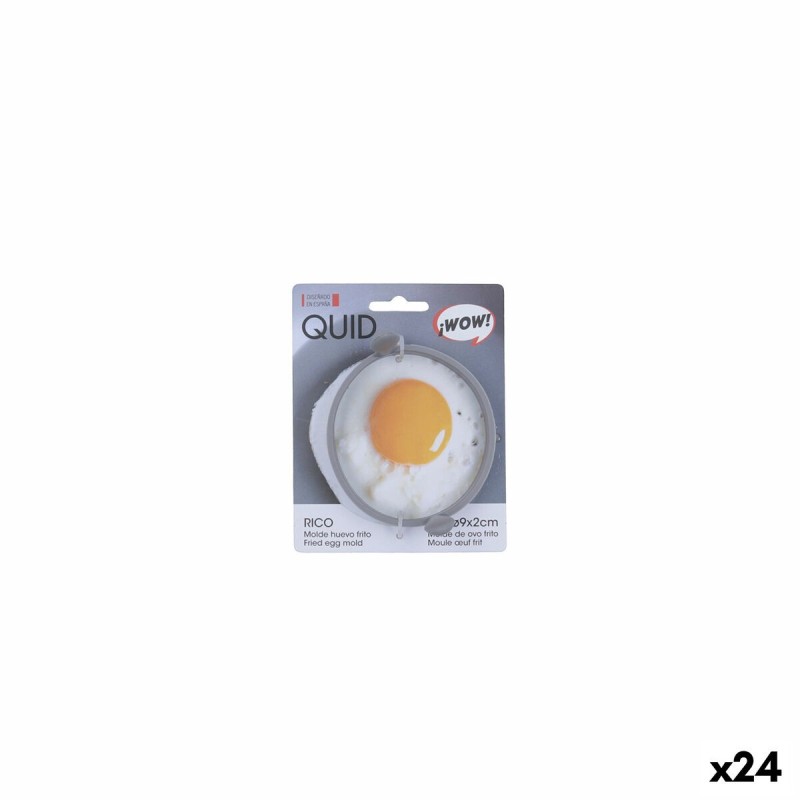 Moule Quid Rico Plastique 9 x 2 cm Œufs frits (24 Unités)