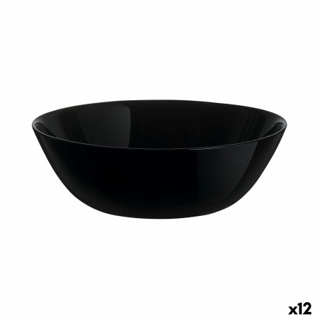 Bol pour Apéritifs Luminarc Zelie Negro Noir verre (12 Unités)