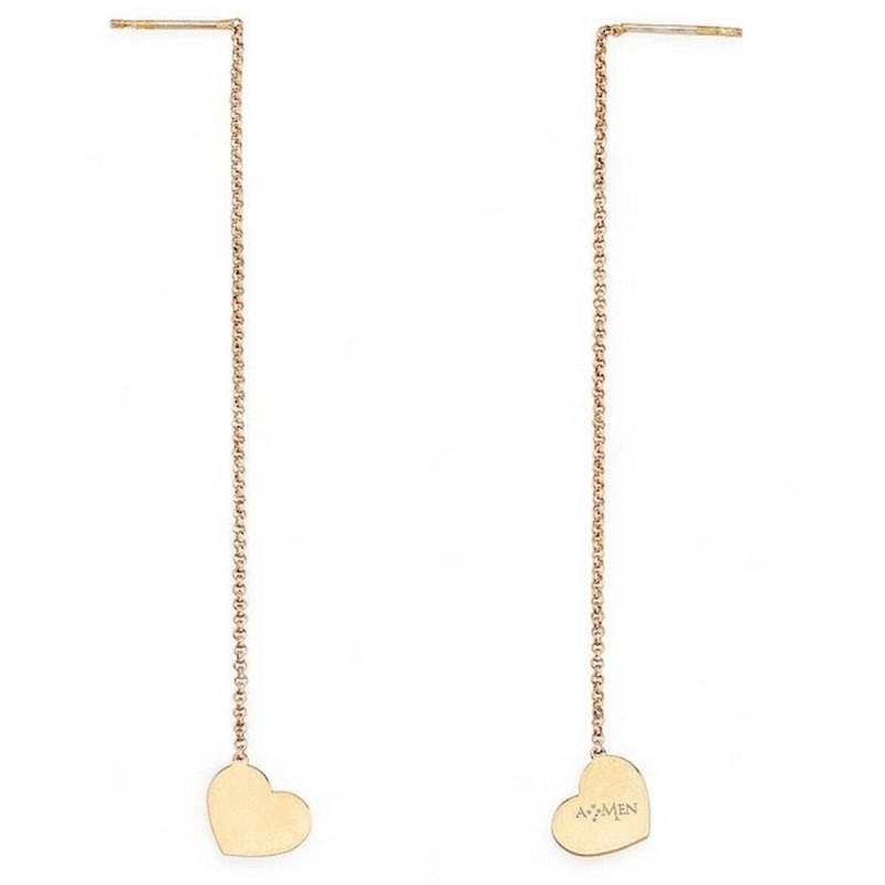 Boucles d´oreilles Femme Amen CUORE ROSE GOLD