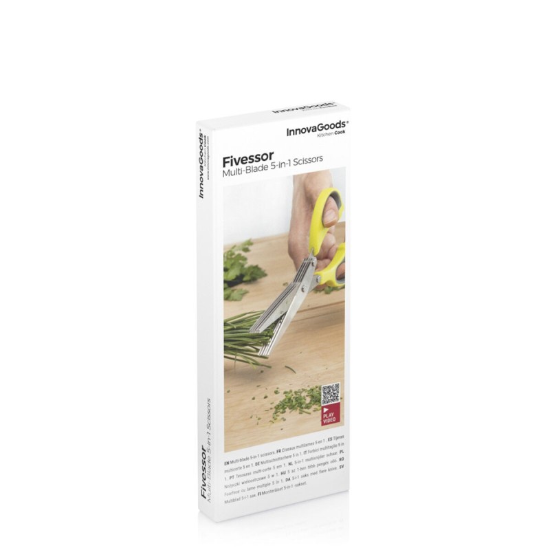 Ciseaux de Cuisine Multi-Coupe 5 en 1 Fivessor InnovaGoods