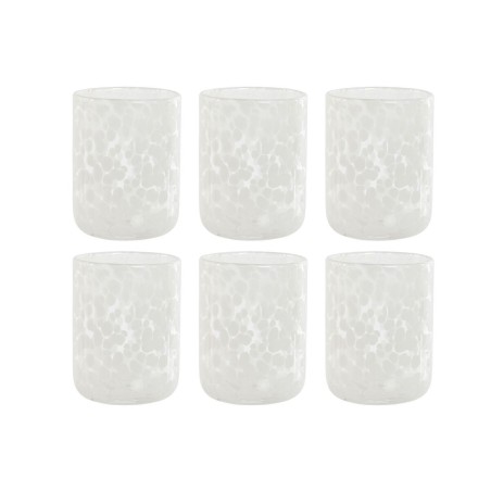 Set de Verres Home ESPRIT Verre Vintage 320 ml (6 Unités)