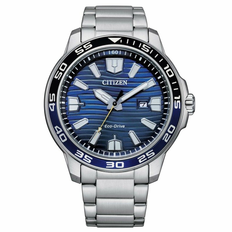 Montre Homme Citizen AW1525-81L Argenté Bleu