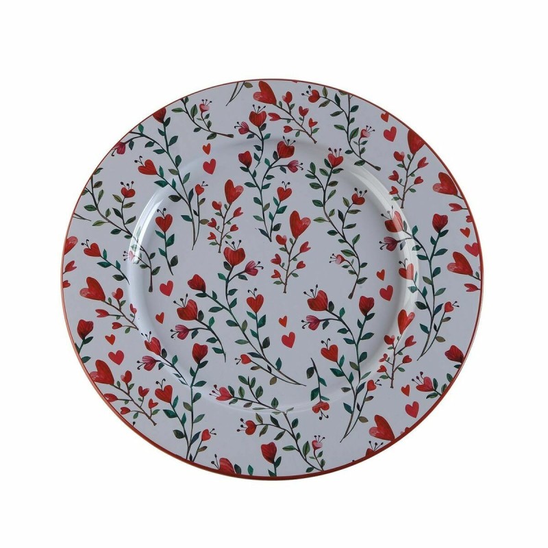 Dessous d'Assiette Versa Coeurs Métal 33 x 1