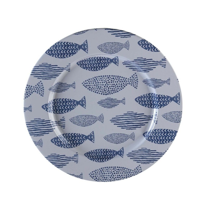 Dessous d'Assiette Versa Poissons Métal 33 x 1