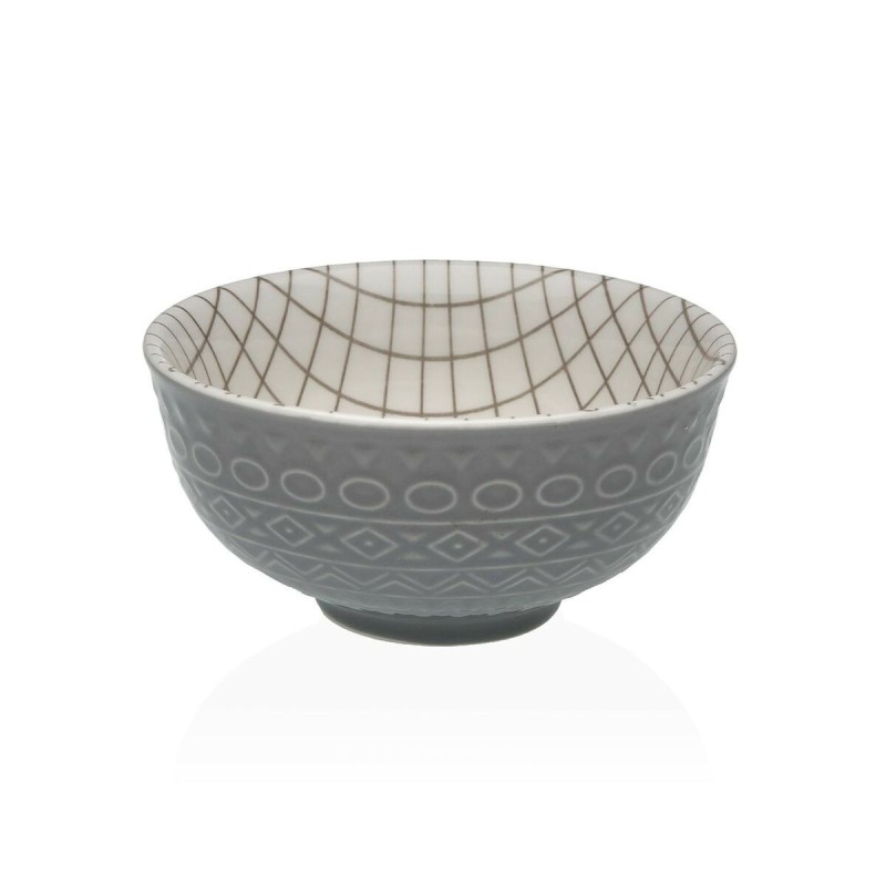 Bol pour Apéritifs Versa Gris Céramique Porcelaine 12