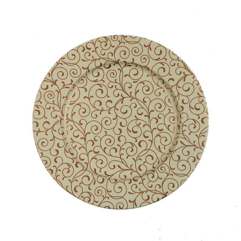 Dessous d'Assiette Versa Serpentine Métal 33 x 1