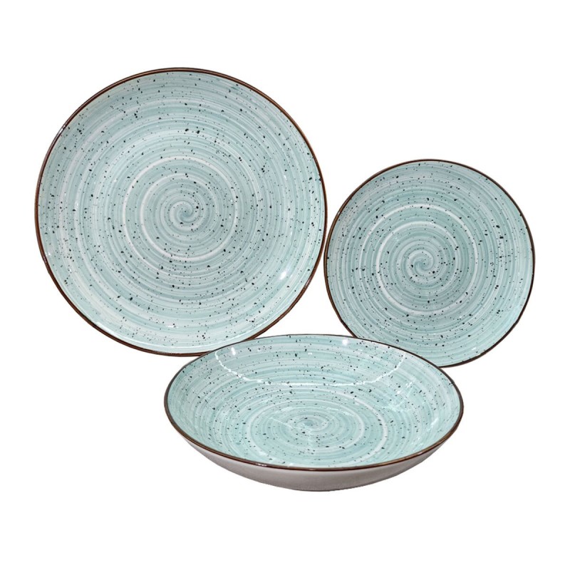 Assiettes Versa Lua Porcelaine 18 Pièces