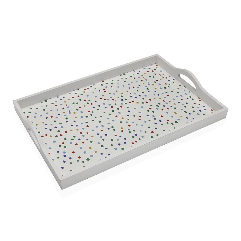 Plateau Versa Dotty Bois MDF 30 x 5 x 45 cm